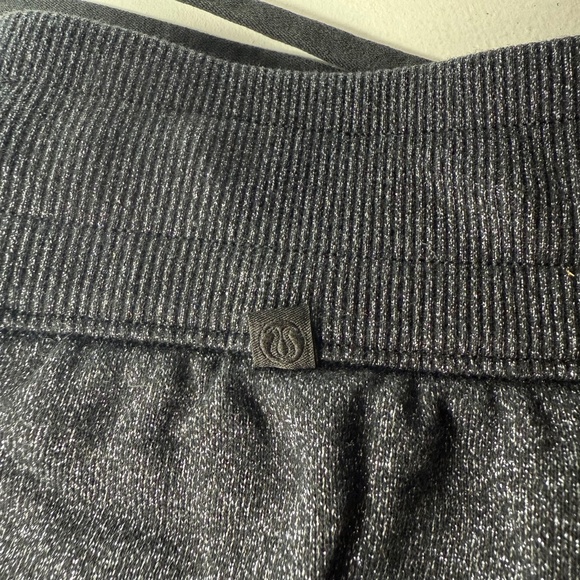 Lululemon Scuba Jogger Sparkle Gray High-Rise Metallic Comfort Lounge - Picture 8 of 8